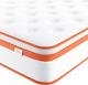 Teqsli Single Mattress 3ft, 10 Inch Gel Memory Foam 7 Zone Orthopedic Single Cm