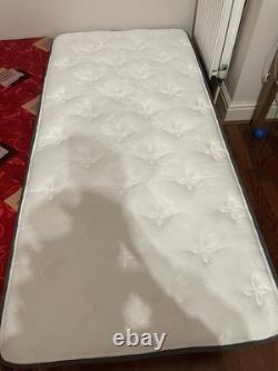 TeQsli Single Mattress 3FT, 10 Inch Gel Memory Foam and Pocket Sprung RRP £160