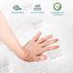 Teqsli 4ft6 Double Mattress, 10 Gel Memory Foam & Pocket Sprung Hybrid