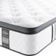 Teqsli 4ft6 Double Mattress 10 Inch Gel Memory Foam Pocket Spring Hybrid, Medium