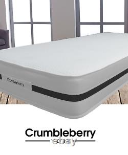 The Crumbleberry 9 Inch Deep Micro Pocket and Memory & Reflex Foan Mattress