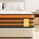 Unnmiiy 4ft Small Double Mattress, 10 Inch Gel Memory Foam Pocket Sprung Mattress