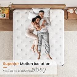 Uliyati Single Mattress 3FT, 10 Inch Gel Memory Foam Pocket Sprung Hybrid