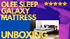 Unboxing Olee Sleep Galaxy Hybrid Gel Infused Memory Foam And Pocket Spring Mattress Queen
