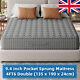 Upgraded Mattress 4ft6 Double Orthopaedic Breathable Memory Foam Pocket Spring