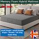 Upgraded Mattress Double King Orthopaedic Breathable Memory Foam Pocket Spring