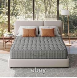 Vesgantti 4ft 10 Hybrid Mattress with Memory Foam & Pocket Springs, Medium Firm