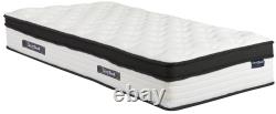 Visco Elastic Memory Foam Pocket Spring 800 Mattress. Vacuum Rolled Pillow Top