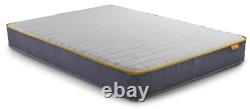 Visco Elastic Memory Foam Pocket Spring Sprung 800 Mattress. Vacuum Rolled