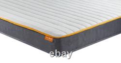 Visco Elastic Memory Foam Pocket Spring Sprung 800 Mattress. Vacuum Rolled