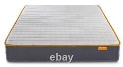 Visco Elastic Memory Foam Pocket Spring Sprung 800 Mattress. Vacuum Rolled