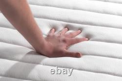 Visco Elastic Memory Foam Pocket Spring Sprung 800 Mattress. Vacuum Rolled
