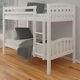 Wood Bunk Bed, American Children's Sleeper Single With 2 Size 4 Mattress Options