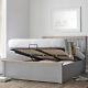 Wood Ottoman Bed Malmo Storage Bed With 4 Mattress 3 Colour Double Or King Size
