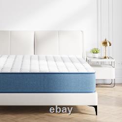 Wowttrelax Single Mattress, 8 Inch 3FT Pocket Sprung Memory Foam Mattress 20.5cm