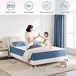 Wowttrelax Single Mattress, 8 Inch 3FT Pocket Sprung Memory Foam Mattress 20.5cm