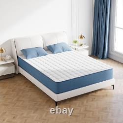 Wowttrelax Single Mattress, 8 Inch 3FT Pocket Sprung Memory Foam Mattress 20.5cm