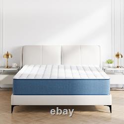Wowttrelax Single Mattress, 8 Inch 3FT Pocket Sprung Memory Foam Mattress 20.5cm