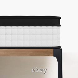 Yaheetech Single Mattress Memory Foam Mattress 11 Inch Pocket Sprung with 3D