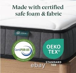 Zinus 3ft Single Mattress Memory Foam & Pocket Spring (90 x 190 cm)