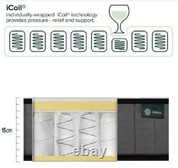 Zinus 3ft Single Mattress Memory Foam & Pocket Spring (90 x 190 cm)