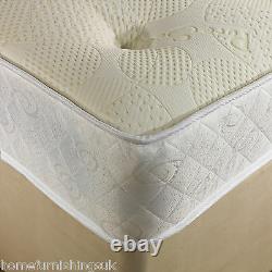 1000 Pocket Memory Divan Bed-mattress/headboard+colour Options-3ft/4ft6/5ft/6ft