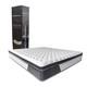 Aluxo Oasis 2000 Matelas à Ressorts Avec Surmatelas En Mousse à Mémoire Taille King 5ft