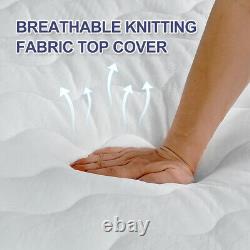 Bedstory 9in Double Matelas Pocket Sprung Mémoire Mousse Hybrid 4ft6 Matelas