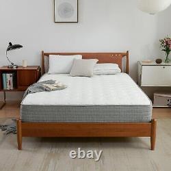 Bonne nuit Matelas simple 3FT, matelas en mousse à mémoire de 8 pouces à ressorts ensachés, Indivi