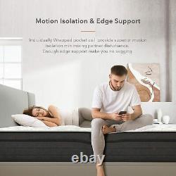 Dans Une Boîte 12 Mousse De Mémoire Matelas Hybride Orthopédie Pocket Sprung 3ft 4ft6 5ft