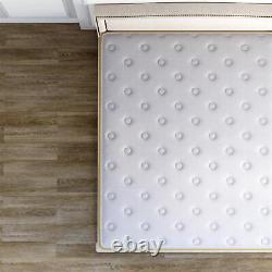 Double 4FT6 Memory Foam Medium Firm Pocket Spring Pressure Relief & Supportive
  <br/>
  <br/>
Double 4FT6 Mousse à mémoire de forme de fermeté moyenne avec ressorts ensachés pour le soulagement de la pression et le soutien.