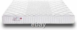 Double Matelas 4ft Pocket Spring With Memory Mousse Tissu Tencel Orthopédie