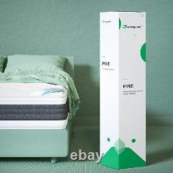 Homylink Memory Foam Mattress Pocket Sprung Pine Cool Gel 3d Respirant 7-zone