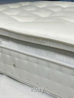 Luxe 3000 Pocket Sprung Memory Pillow Top Single Mattress Toutes Tailles Disponibles