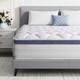 Matelas Hybride Double 22cm-twirest En Mousse à Mémoire Et Ressorts Ensachés, Respirant