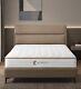 Matelas Hybride En Mousse à Mémoire De 20 Cm D'Épaisseur Et Matelas à Ressorts Ensachés, Ferme Moyenne
