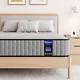 Matelas King 5ft, Matelas Hybride à Ressorts Ensachés Et Mousse Mémoire Gel à 7 Zones Taille King