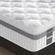 Matelas King Size 5 Pieds, Matelas Hybride &agrave; Ressorts Ensach&eacute;s Et Mousse &agrave; M&eacute;moire De Forme, Orthop&eacute;dique