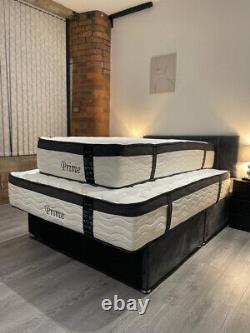 Matelas Prime en mousse à mémoire de forme 3FT SINGLE à 13 couches et 3000 ressorts ensachés en gel hybrid