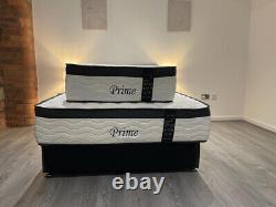 Matelas Prime en mousse à mémoire de forme 3FT SINGLE à 13 couches et 3000 ressorts ensachés en gel hybrid