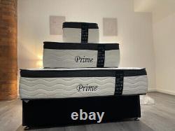 Matelas Prime en mousse à mémoire de forme 3FT SINGLE à 13 couches et 3000 ressorts ensachés en gel hybrid