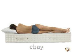 Matelas Sareer Pocketo en mousse à mémoire de forme à ressorts ensachés 4000 poches 3ft 4ft 4ft6 5ft 6ft