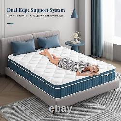 Matelas à ressorts à mémoire de forme 3ft simple, 4ft, double 4ft6, 5ft king, 6ft super kingPocket