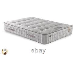 Matelas à ressorts ensachés 3000 avec mousse à mémoire de forme Cool Blue Pocketo - 3ft, 4ft, 4ft6, 5ft, 6ft