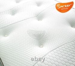 Matelas à ressorts ensachés en mousse à mémoire de forme 2ft 3ft 4ft 4ft6 5ft 6ft