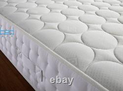 Matelas à ressorts ensachés en mousse à mémoire de forme Cloud Memory Foam Pocket 3000, simple 3FT, double 4FT6, king 5FT