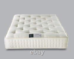 Matelas à ressorts ensachés et mousse à mémoire de forme 1000 ressorts