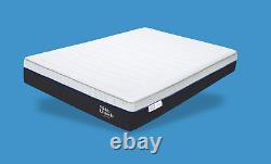 Matelas de luxe à ressorts ensachés 3000 et mousse à mémoire de forme 5FT King Size