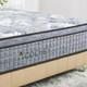 Matelas De Luxe Hybride &agrave; M&eacute;moire De Forme Et Ressorts Ensach&eacute;s, Simple, Double, King, Ferme Moyen