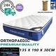 Matelas De Luxe Orthopédique Premium 4ft6 En Mousse à Mémoire De Forme Avec Ressorts Ensachés 12 Pouces Mi-doux